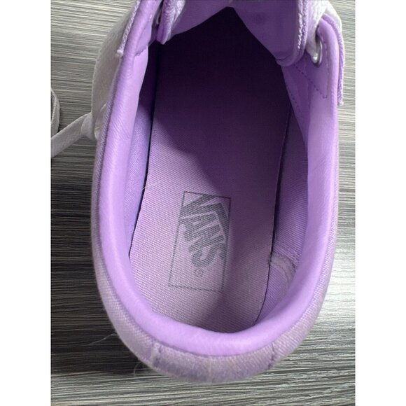 Vans Old Skool Sneakers Women's 10 Mens 8.5 Solid Purple Canvas Low Top 751505 - Picture 10 of 11
